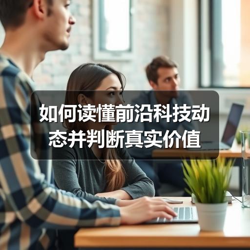 如何读懂前沿科技动态并判断真实价值