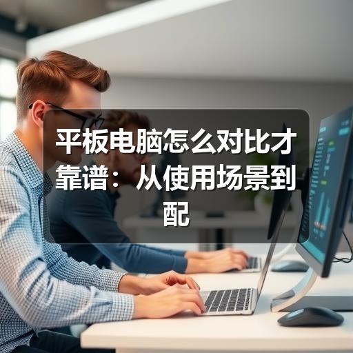 平板电脑怎么对比才靠谱:从使用场景到配置取舍的选购参考