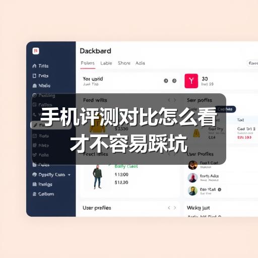 手机评测对比怎么看才不容易踩坑