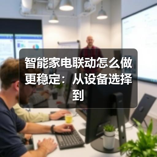 智能家电联动怎么做更稳定:从设备选择到场景设置的实用指南