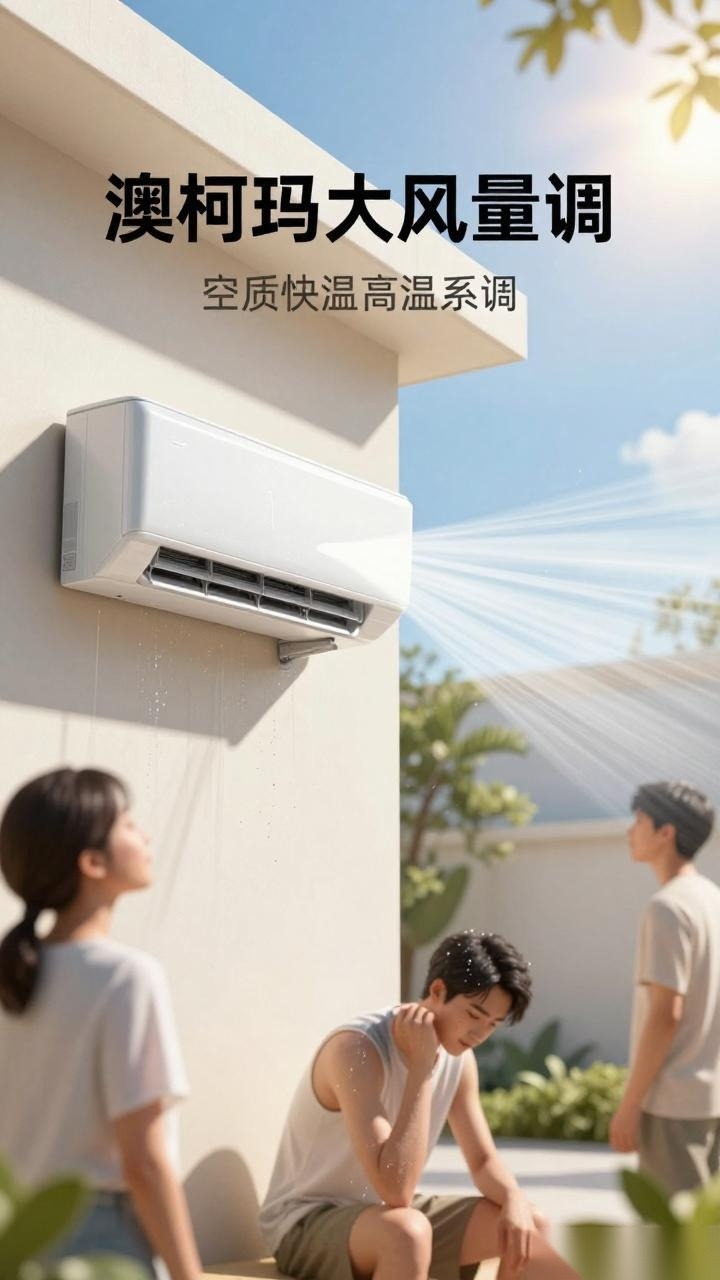 盛夏新“风”尚，澳柯玛大风量空调清凉来袭