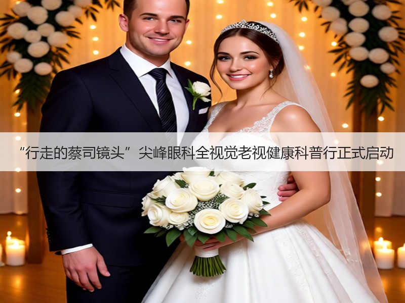 “行走的蔡司镜头”尖峰眼科全视觉老视健康科普行正式启动