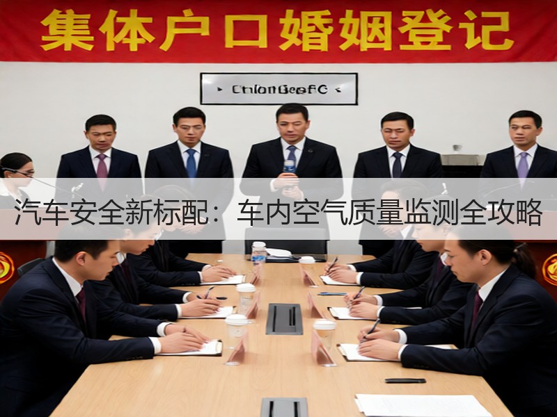 汽车安全新标配：车内空气质量监测全攻略