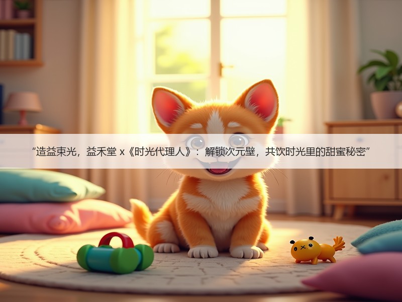 “造益束光，益禾堂 x《时光代理人》：解锁次元壁，共饮时光里的甜蜜秘密”