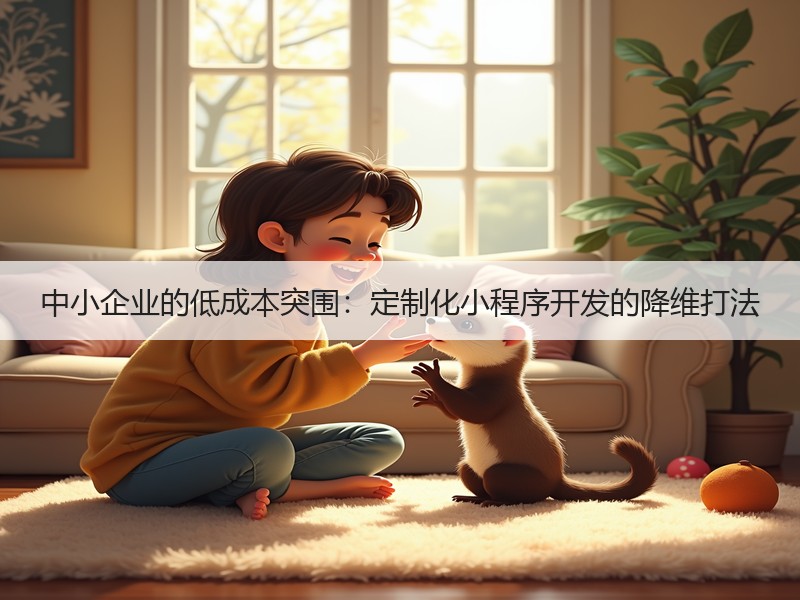 中小企业的低成本突围：定制化小程序开发的降维打法