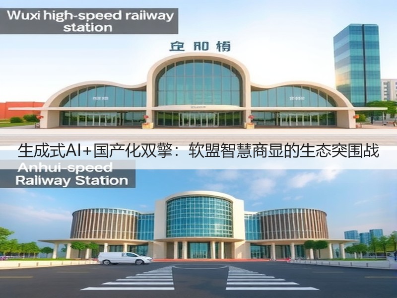 生成式AI+国产化双擎：软盟智慧商显的生态突围战
