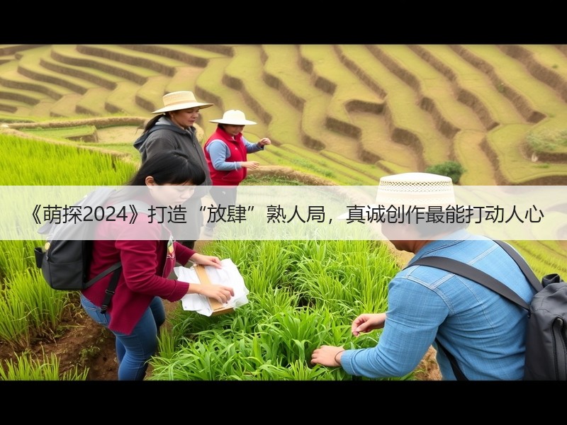 《萌探2024》打造“放肆”熟人局，真诚创作最能打动人心
