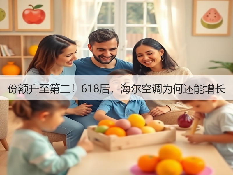 份额升至第二！618后，海尔空调为何还能增长