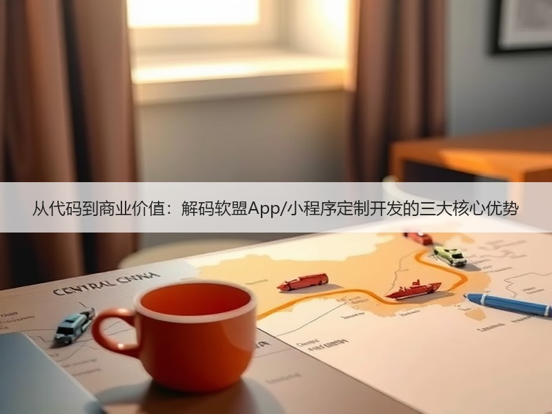 从代码到商业价值：解码软盟App/小程序定制开发的三大核心优势