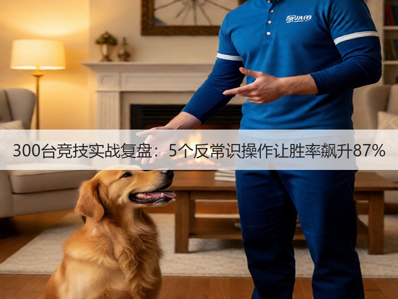 300台竞技实战复盘：5个反常识操作让胜率飙升87%