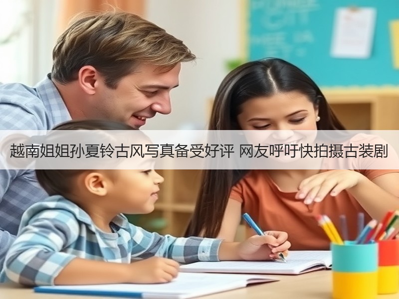 越南姐姐孙夏铃古风写真备受好评 网友呼吁快拍摄古装剧