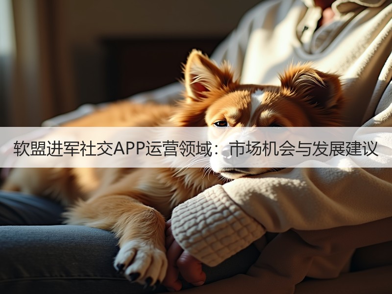 软盟进军社交APP运营领域：市场机会与发展建议