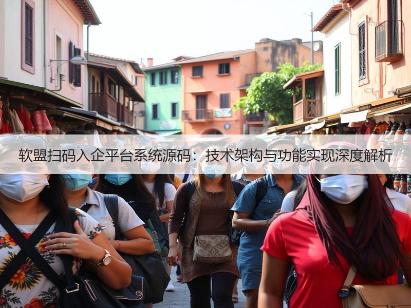 软盟扫码入企平台系统源码：技术架构与功能实现深度解析