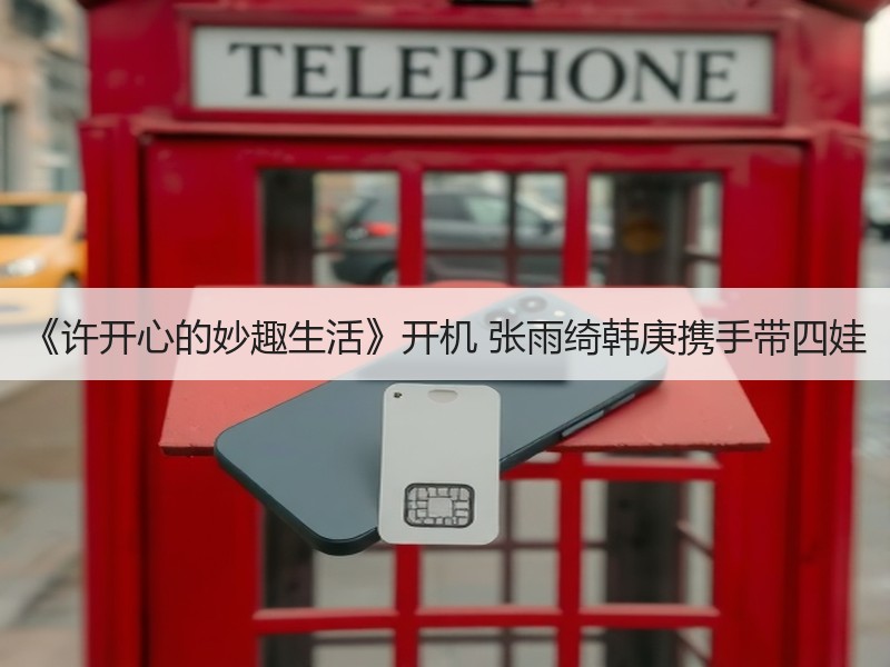 《许开心的妙趣生活》开机 张雨绮韩庚携手带四娃