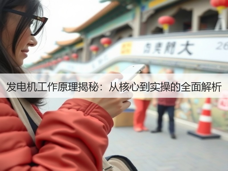 发电机工作原理揭秘：从核心到实操的全面解析