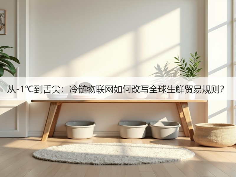 从-1℃到舌尖：冷链物联网如何改写全球生鲜贸易规则？