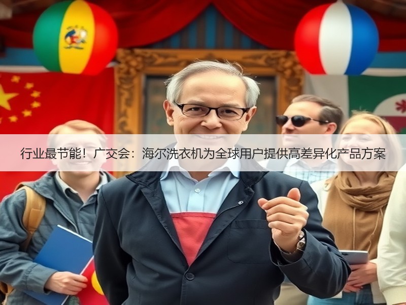 行业最节能！广交会：海尔洗衣机为全球用户提供高差异化产品方案