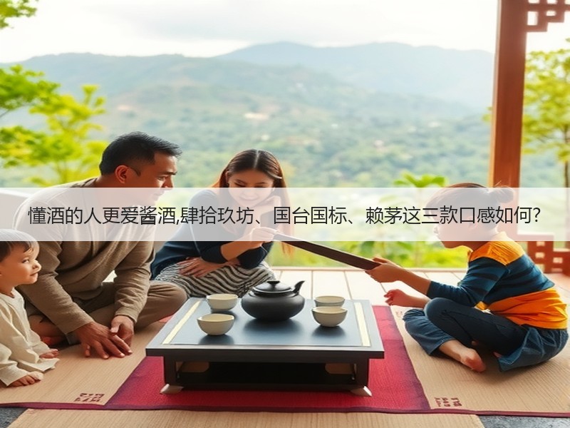 懂酒的人更爱酱酒,肆拾玖坊、国台国标、赖茅这三款口感如何?