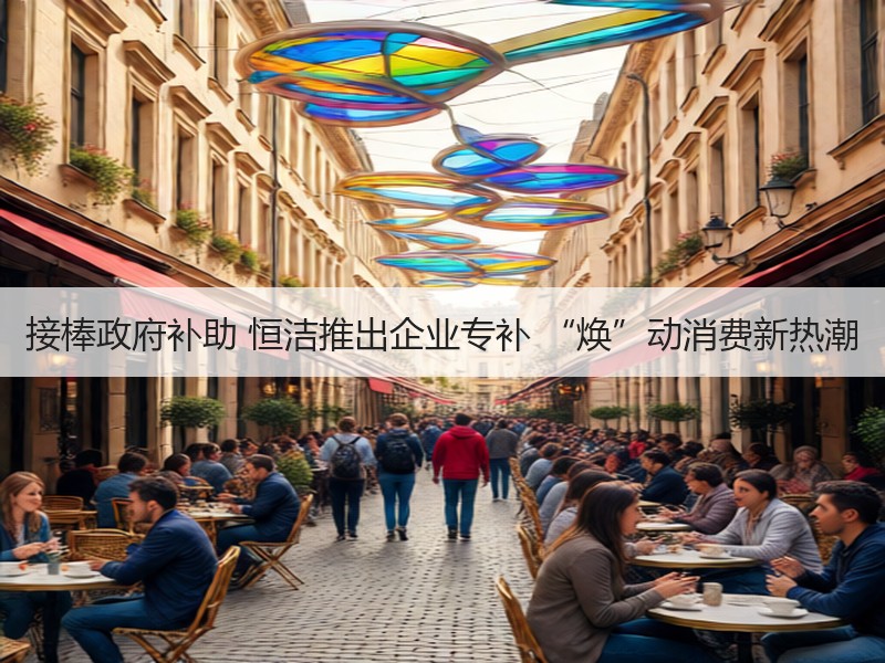 接棒政府补助 恒洁推出企业专补 “焕”动消费新热潮
