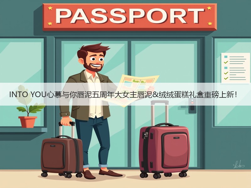 INTO YOU心慕与你唇泥五周年大女主唇泥&绒绒蛋糕礼盒重磅上新！