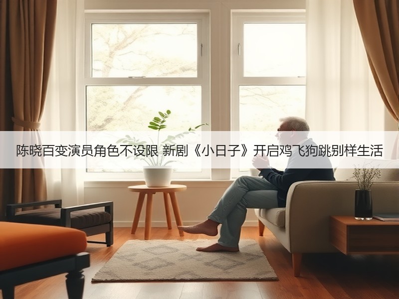 陈晓百变演员角色不设限 新剧《小日子》开启鸡飞狗跳别样生活