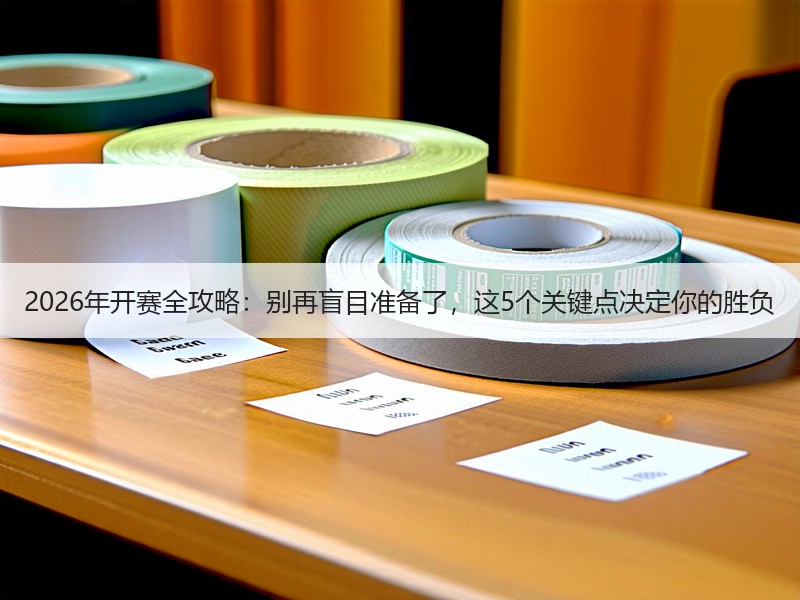 2026年开赛全攻略：别再盲目准备了，这5个关键点决定你的胜负