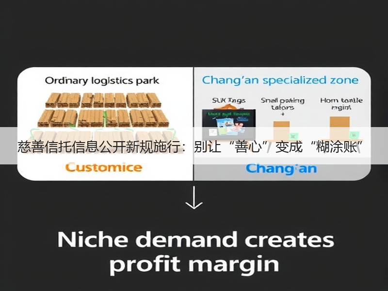 慈善信托信息公开新规施行：别让“善心”变成“糊涂账”