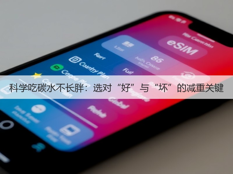 科学吃碳水不长胖：选对“好”与“坏”的减重关键