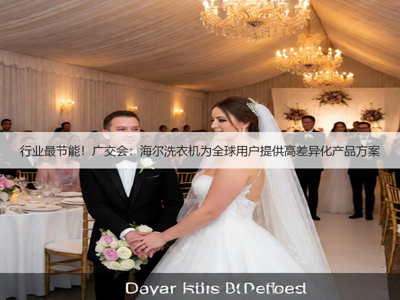 行业最节能！广交会：海尔洗衣机为全球用户提供高差异化产品方案