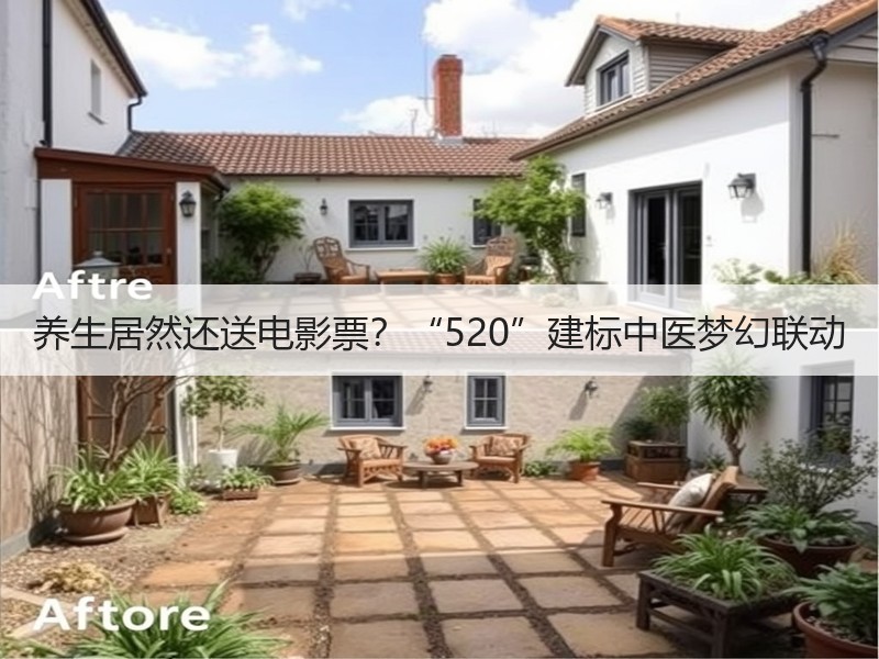 养生居然还送电影票？“520”建标中医梦幻联动