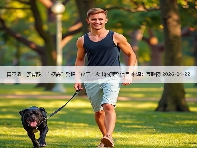 胃不适、腰背酸、血糖高？警惕“癌王”发出的预警信号 来源：互联网 2026-04-22