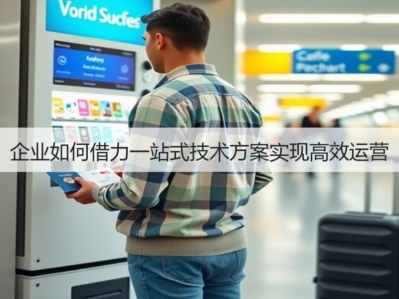企业如何借力一站式技术方案实现高效运营