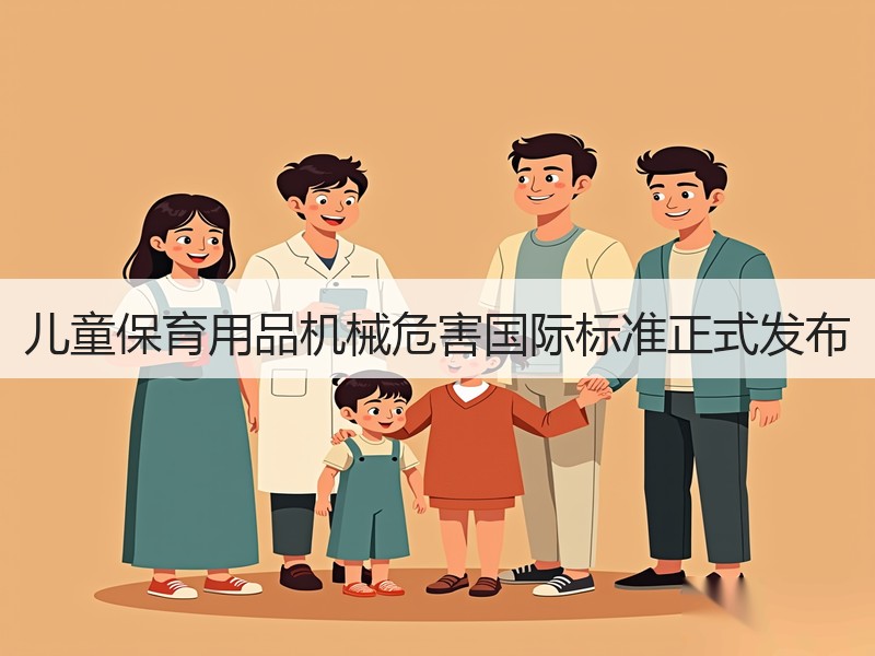 儿童保育用品机械危害国际标准正式发布