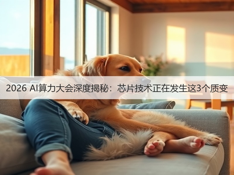 2026 AI算力大会深度揭秘：芯片技术正在发生这3个质变