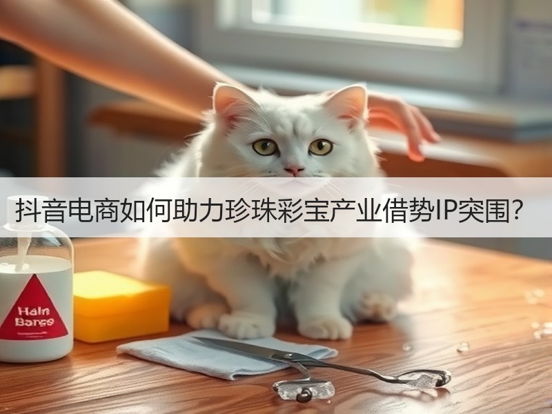 抖音电商如何助力珍珠彩宝产业借势IP突围？