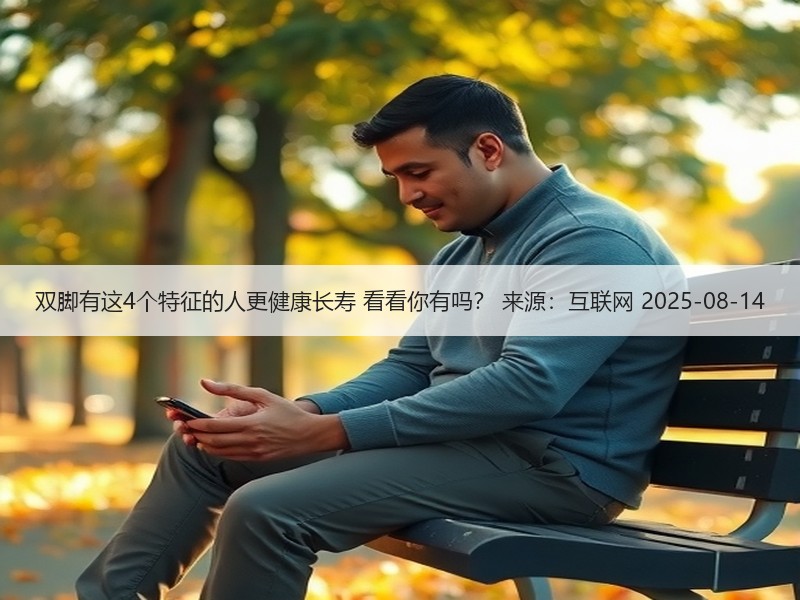 双脚有这4个特征的人更健康长寿 看看你有吗？ 来源：互联网 2025-08-14