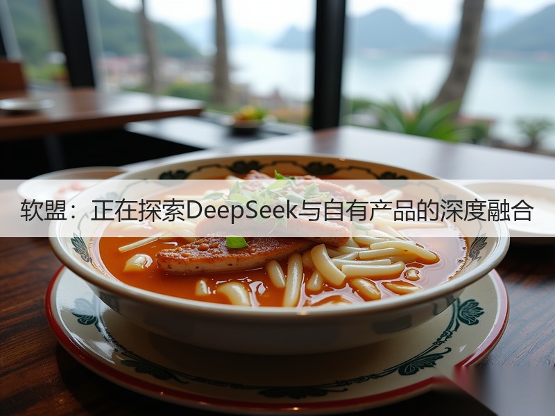 软盟：正在探索DeepSeek与自有产品的深度融合