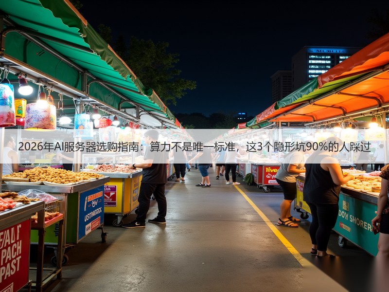 2026年AI服务器选购指南：算力不是唯一标准，这3个隐形坑90%的人踩过