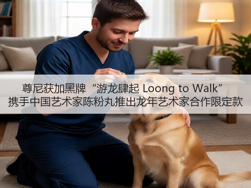 尊尼获加黑牌“游龙肆起 Loong to Walk” 携手中国艺术家陈粉丸推出龙年艺术家合作限定