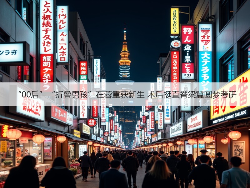 “00后”“折叠男孩”在蓉重获新生 术后挺直脊梁冀圆梦考研