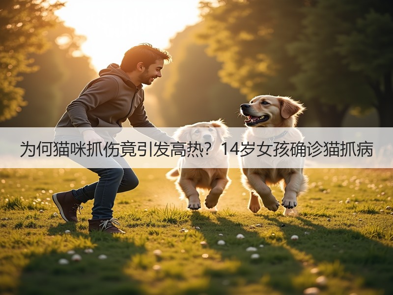 为何猫咪抓伤竟引发高热？14岁女孩确诊猫抓病