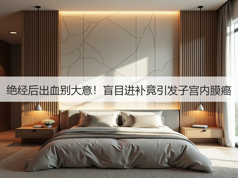 绝经后出血别大意！盲目进补竟引发子宫内膜癌