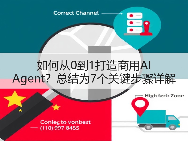 如何从0到1打造商用AI Agent？总结为7个关键步骤详解