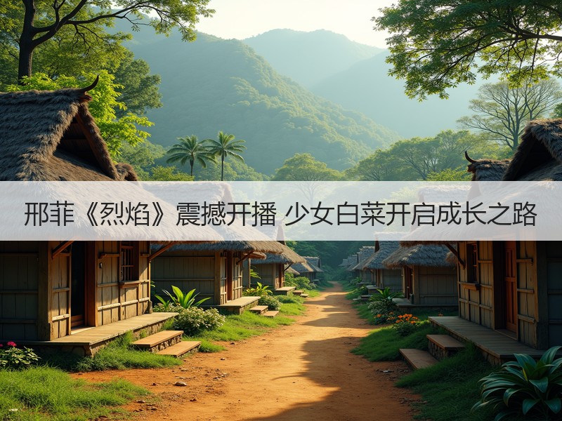 邢菲《烈焰》震撼开播 少女白菜开启成长之路