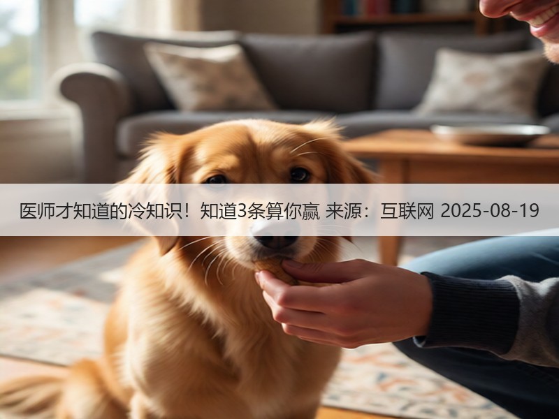 医师才知道的冷知识！知道3条算你赢 来源：互联网 2025-08-19