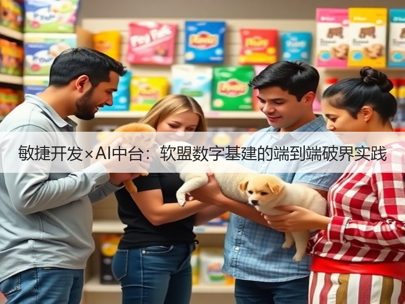 敏捷开发×AI中台：软盟数字基建的端到端破界实践