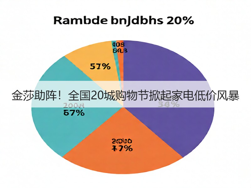 金莎助阵！全国20城购物节掀起家电低价风暴