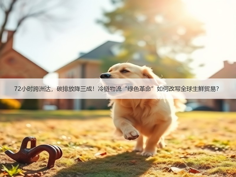 72小时跨洲达，碳排放降三成！冷链物流“绿色革命”如何改写全球生鲜贸易？