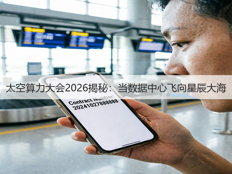 太空算力大会2026揭秘：当数据中心飞向星辰大海