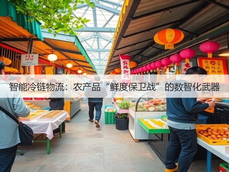 智能冷链物流：农产品“鲜度保卫战”的数智化武器